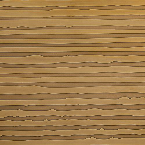Lastra di paramento in ottone - BRONZE ETCHED STRIPES  - POHL Metal Systems GmbH - per facciate / contemporanea / testurizzata