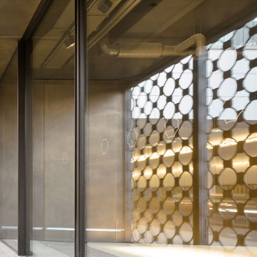 Lastra di paramento in ottone - BRONZE HAIRLINE LIGHT - POHL Metal Systems GmbH - per facciate / contemporanea / levigata