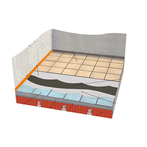 Membrana acustica per solaio - Damptile - PROJECT FOR BUILDING SPA
