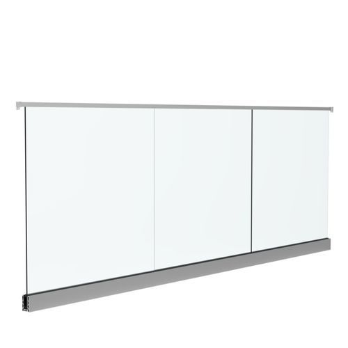 Ringhiera in alluminio - ALU CLASSY - Qingdao Jinfer International Co., Ltd. - in vetro / pannelli in vetro / da esterno