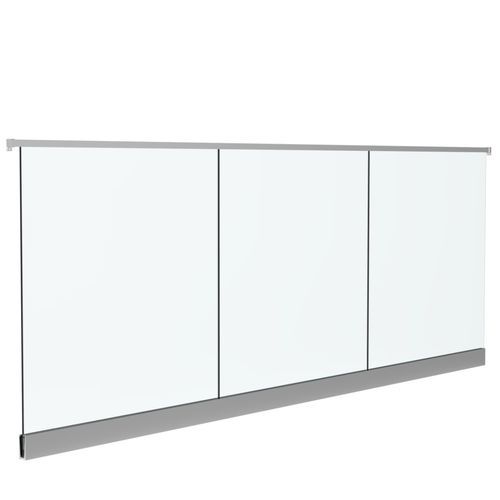 Ringhiera in alluminio - ALU SLIM - Qingdao Jinfer International Co., Ltd. - in vetro / pannelli in vetro / da esterno