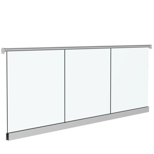 Ringhiera in alluminio - ALU20 - Qingdao Jinfer International Co., Ltd. - in vetro / pannelli in vetro / da esterno