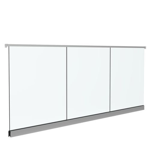 Ringhiera in alluminio - ALU21 - Qingdao Jinfer International Co., Ltd. - in vetro / pannelli in vetro / da esterno