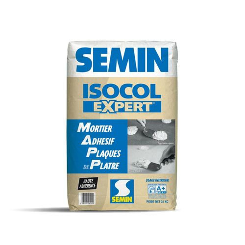 Malta collante adesivo - ISOCOL EXPERT - SEMIN - per calcestruzzo / per muratura / in gesso