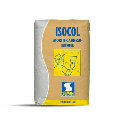 Malta sigillante - ISOCOL M - SEMIN - impermeabile / di montaggio / per muratura