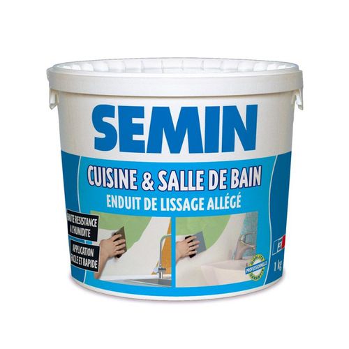Intonaco di lisciatura - SEMIN - deumidificante / da bagno / da cucina