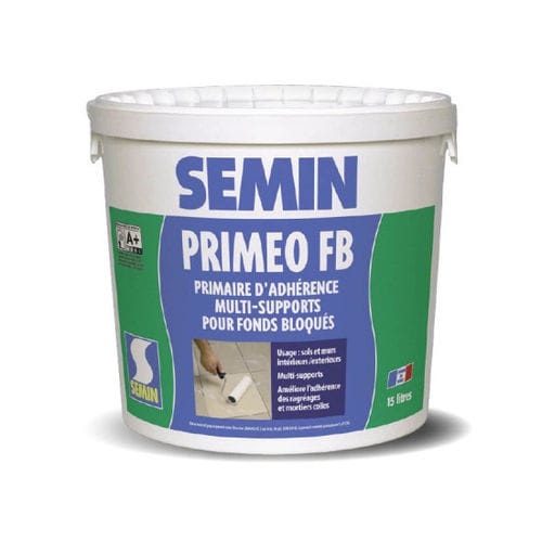 Primer per calcestruzzo - PRIMEO FB - SEMIN - per malta / per piastrelle / per cemento