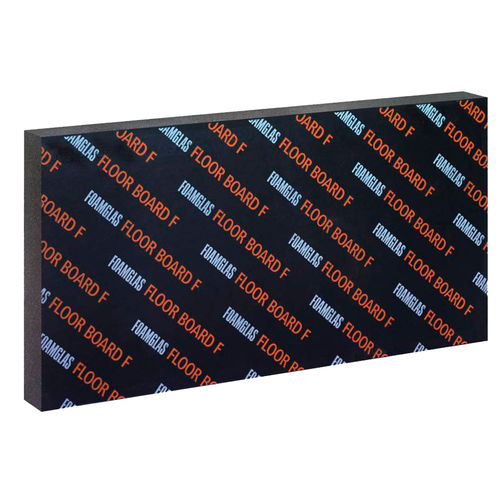 Isolante termico - F - FOAMGLAS® - in vetro cellulare / in pannelli / per pavimento