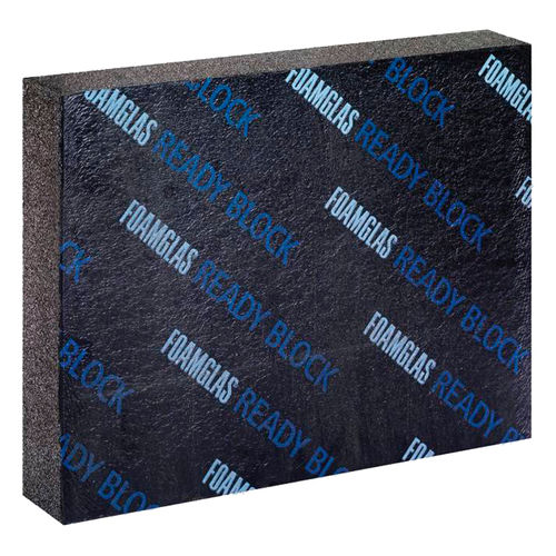 Isolante termico - READY BLOCK - FOAMGLAS® - in vetro cellulare / in pannelli / per tetto piano