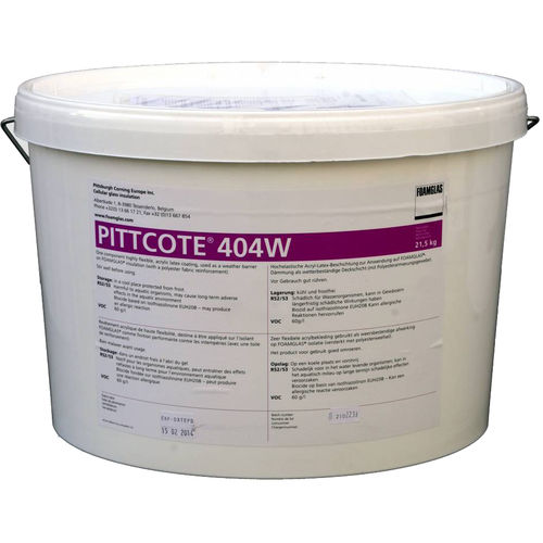 Intonaco di protezione - PITTCOTE® 404 - FOAMGLAS® - per muro / per metallo / in lattice