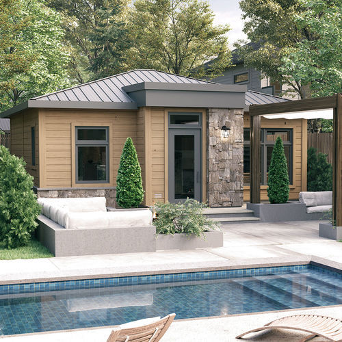 Micro-casa contemporanea - Bolton - TIMBER BLOCK  - MOB / per uso residenziale / per bed and breakfast