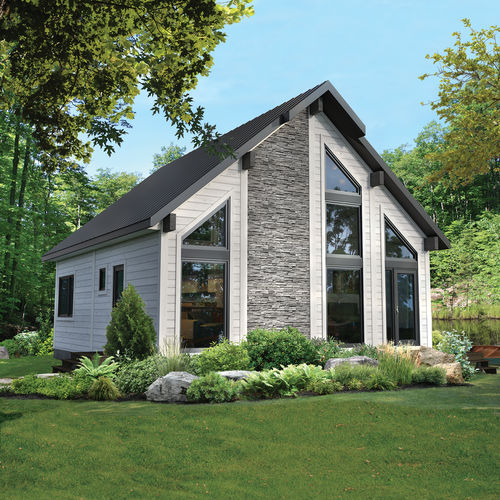 Casa in pseudomuratura - Aspen - TIMBER BLOCK  - contemporanea / MOB / per uso residenziale