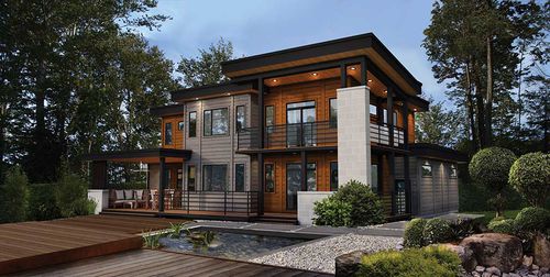 Casa con terrazza - Morgan - TIMBER BLOCK  - MOB