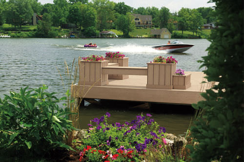 Listone per esterno in composito - DOCKSIDER® - TimberTech® - in legno massiccio / aspetto legno / contract