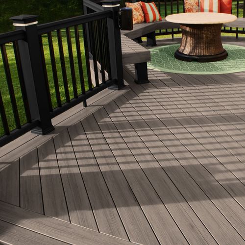 Listone per esterno in legno massiccio - TIMBERTECH&reg; TERRAIN - TimberTech® - in WPC / a clip / aspetto legno
