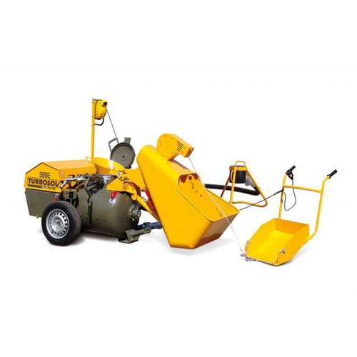 Miscelatore per malta idraulico - TRANSMAT 250 - TURBOSOL PRODUZIONE SPA  - elettrico
