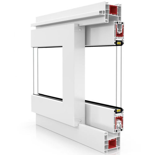 Finestra in PVC - EKOSOL 70 - VETREX  - scorrevole / a doppi vetri / termoisolante