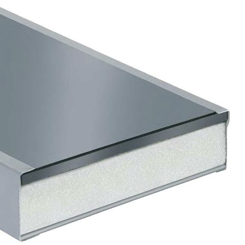 Pannello sandwich per facciata - GLASS-PUR-ALU  - WEISS CHEMIE + TECHNIK GMBH & CO. KG  - per porta / per finestra / rivestimento in vetro