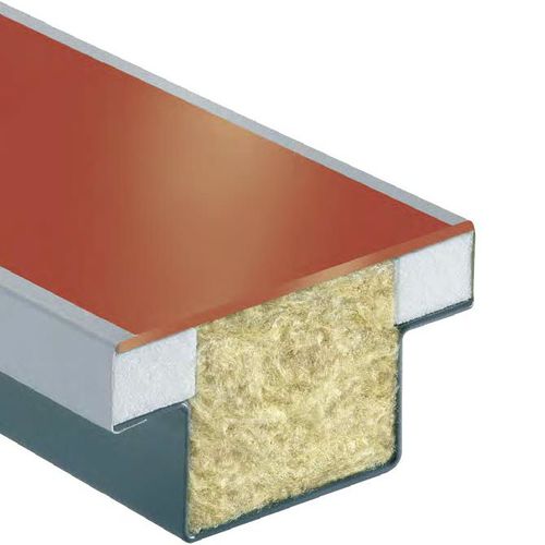 Pannello sandwich per facciata - GLASS-ALU / ALU-ALU (Z-SHAPED)  - WEISS CHEMIE + TECHNIK GMBH & CO. KG  - per muro / per finestra / rivestimento in metallo