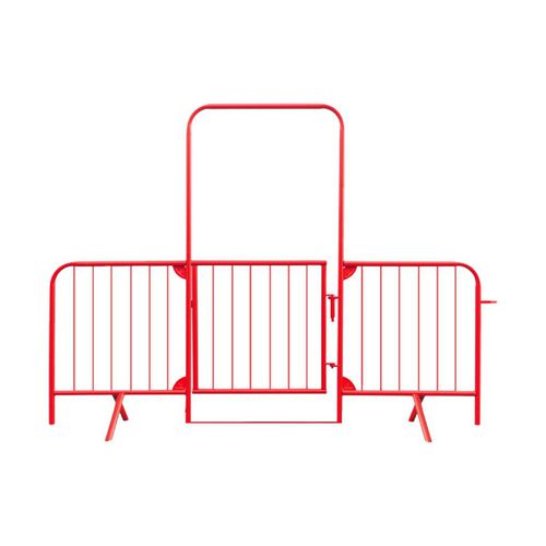 Barriera di controllo accessi - 525-0100 - BATISEC  - battente / in metallo / per cantiere