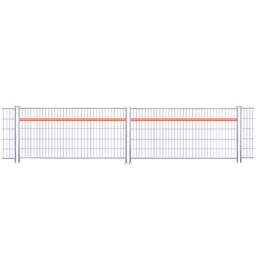 Cancello battente - 275-6515 - BATISEC  - in acciaio galvanizzato / in rete metallica / per cantiere