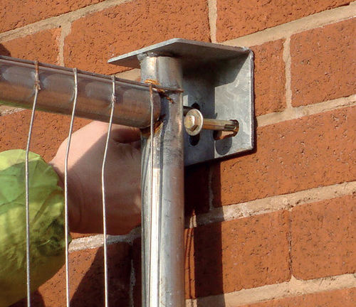 Sistema di fissaggio in acciaio galvanizzato - 050-0700 - BATISEC  - per recinzione / per esterni / per muratura