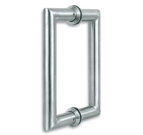 Maniglia a tirante per porta di doccia - BO 521251 series - BOHLE AG - in acciaio inossidabile / contemporanea / su rosetta