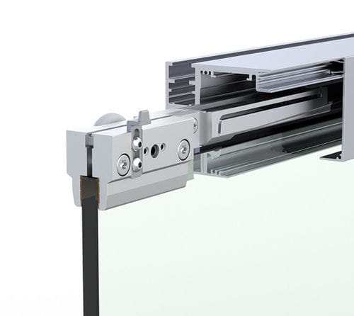 Sistema scorrevole in alluminio - MasterTrack® FT 60 - BOHLE AG - per porta in vetro / corridori a scomparsa / con ammortizzatore integrato