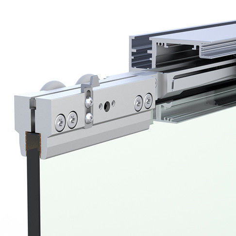 Sistema scorrevole in alluminio - MasterTrack® FT 80  - BOHLE AG - per porta in vetro / corridori a scomparsa / con ammortizzatore integrato