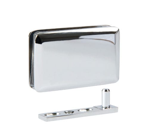 Cerniera per porta a vetri - BO 5200053	 - BOHLE AG - per mobile / in ottone cromato / girevole