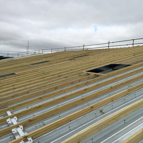 Pannello sottotetto - TACTRAY 90 - BRITMET TILEFORM LTD