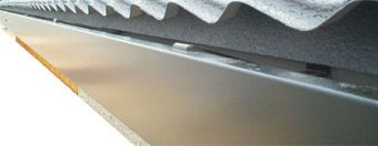Intradosso in acciaio galvanizzato - BRITMET TILEFORM LTD