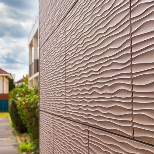 Rivestimento di facciata per isolamento a cappotto ITE - DUNE  - CAREA - in pannelli / in composito / minerale