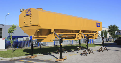 Silo di pesatura - CARSILOS - CARMIX - orizzontale / flessibile / per cemento