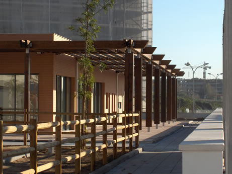 Pergola addossata - CARMO - in legno