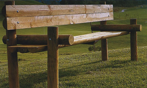 Panca da giardino classica - 2030 - CARMO - in legno
