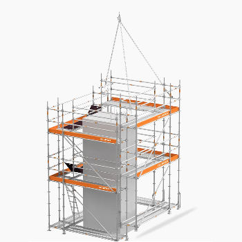 Ponteggio in alluminio - US® CRANE I - Catari - di grande altezza