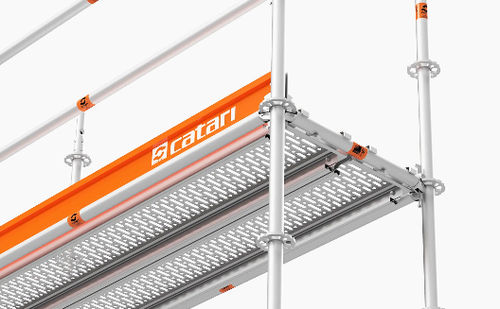 Ponteggio in alluminio - US® U-TYPE - Catari - di grande altezza