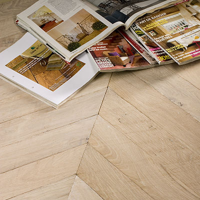 Parquet multistrato - PA 12 - CHENE DE L EST  - massello / in rovere / a spina di pesce