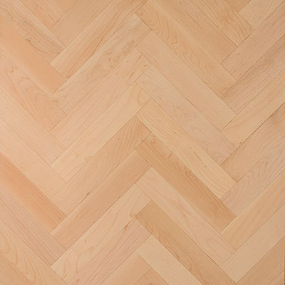Parquet massello - LAMPARQUET - CANADIAN HARD MAPLE FIRST - CHENE DE L EST  - in rovere / a spina di pesce / verniciato