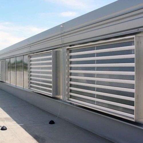 Griglia di ventilazione in alluminio - FCO - COLT FRANCE  - rettangolare / per esterni / professionale