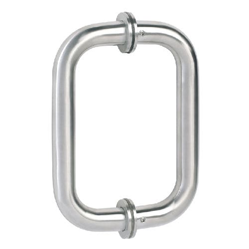 Maniglia per porta - U-Line - DM044 - DESIGN-MAT - in acciaio inossidabile spazzolato / classica / per uso residenziale