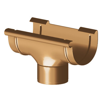 Collettore d'acqua piovana - PMMA PRIME 125 - DEVOREX PLC - con raccordo agganciato