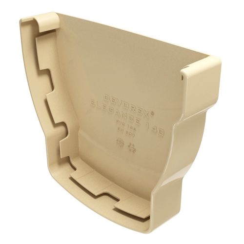 Terminale per grondaia in PVC - ELEGANCE 140 - DEVOREX PLC