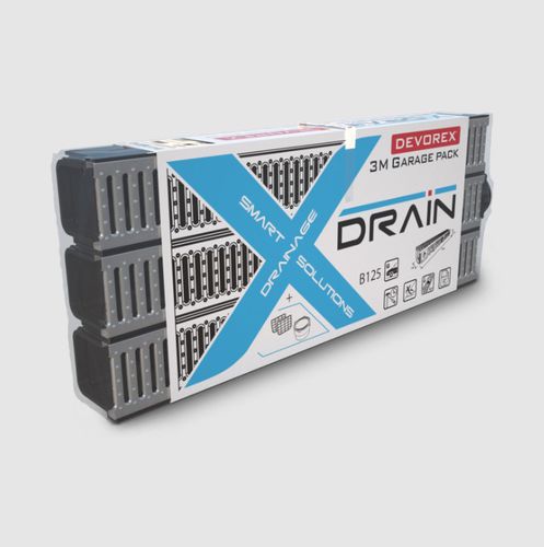 Canaletta per parcheggio - GARAGE PACK - DEVOREX PLC - per edificio ad uso pubblico / modulabile / B125