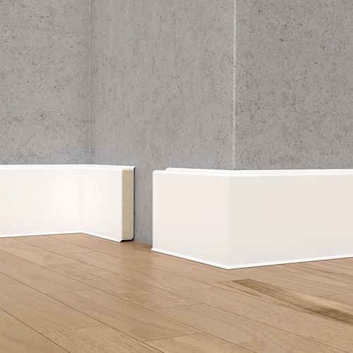 Battiscopa bianco - CUBU FLEX LIFE - DÖLLKEN Profiles GmbH - beige / grigio / in PP