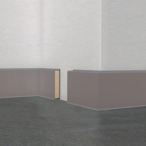 Battiscopa bianco - Cubu Structured - DÖLLKEN Profiles GmbH - beige / grigio / marrone