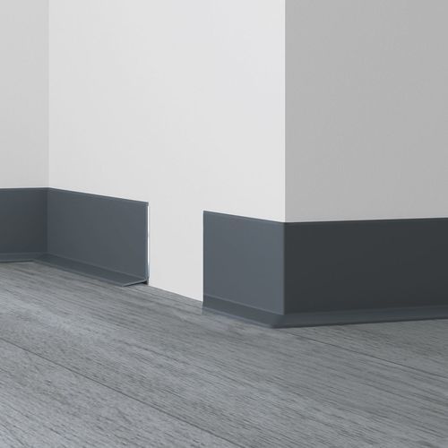 Battiscopa bianco - WLK 50 - DÖLLKEN Profiles GmbH - marrone / nero / antracite