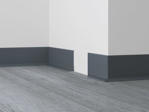 Battiscopa bianco - WL SERIES - DÖLLKEN Profiles GmbH - beige / blu / antracite