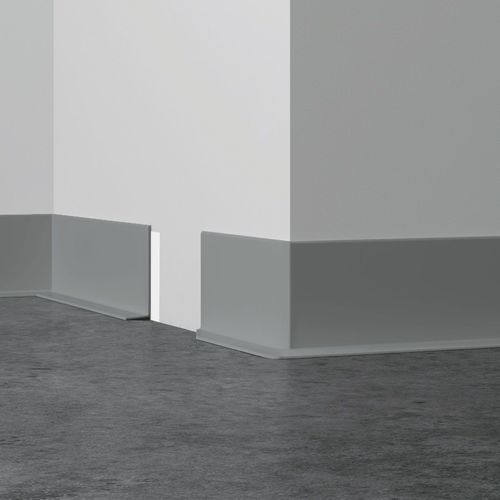 Battiscopa marrone - WLK 20 - DÖLLKEN Profiles GmbH - beige / grigio / nero